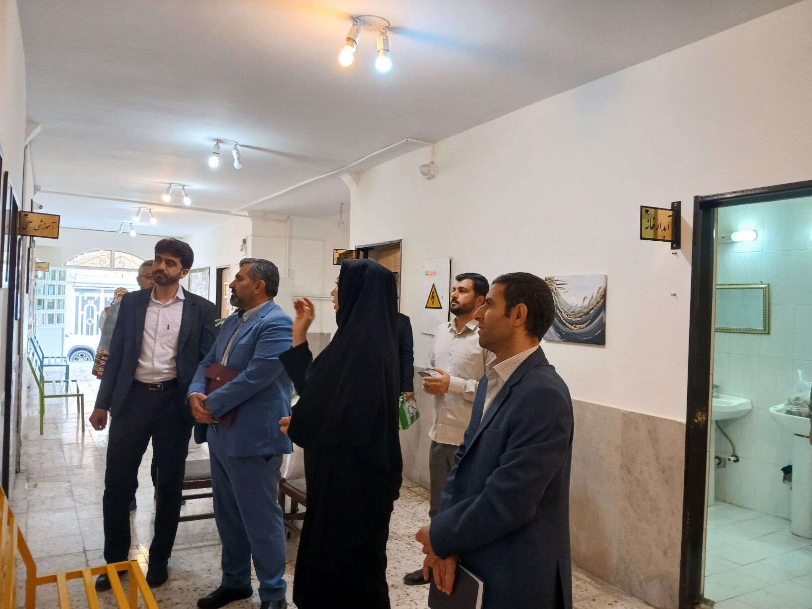 بازدید نماینده معاون آموزش و پرورش کشوری از کانون فرهنگی تربیتی شهید مطهر شهرستان سملقان