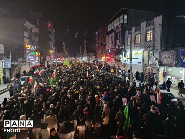 بیعت مردم ولایتمدار شهرستان فردیس با سیدمجتبی خامنه‌ای 