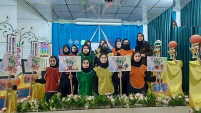 هنرنمایی دانش‌آموزان در المپیاد درون مدرسه‌ای