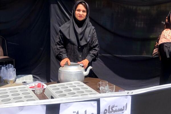 برگزاری مراسم عزاداری دهه آخر ماه صفر به همت هیئت دانش آموزی مدرسه رودکی