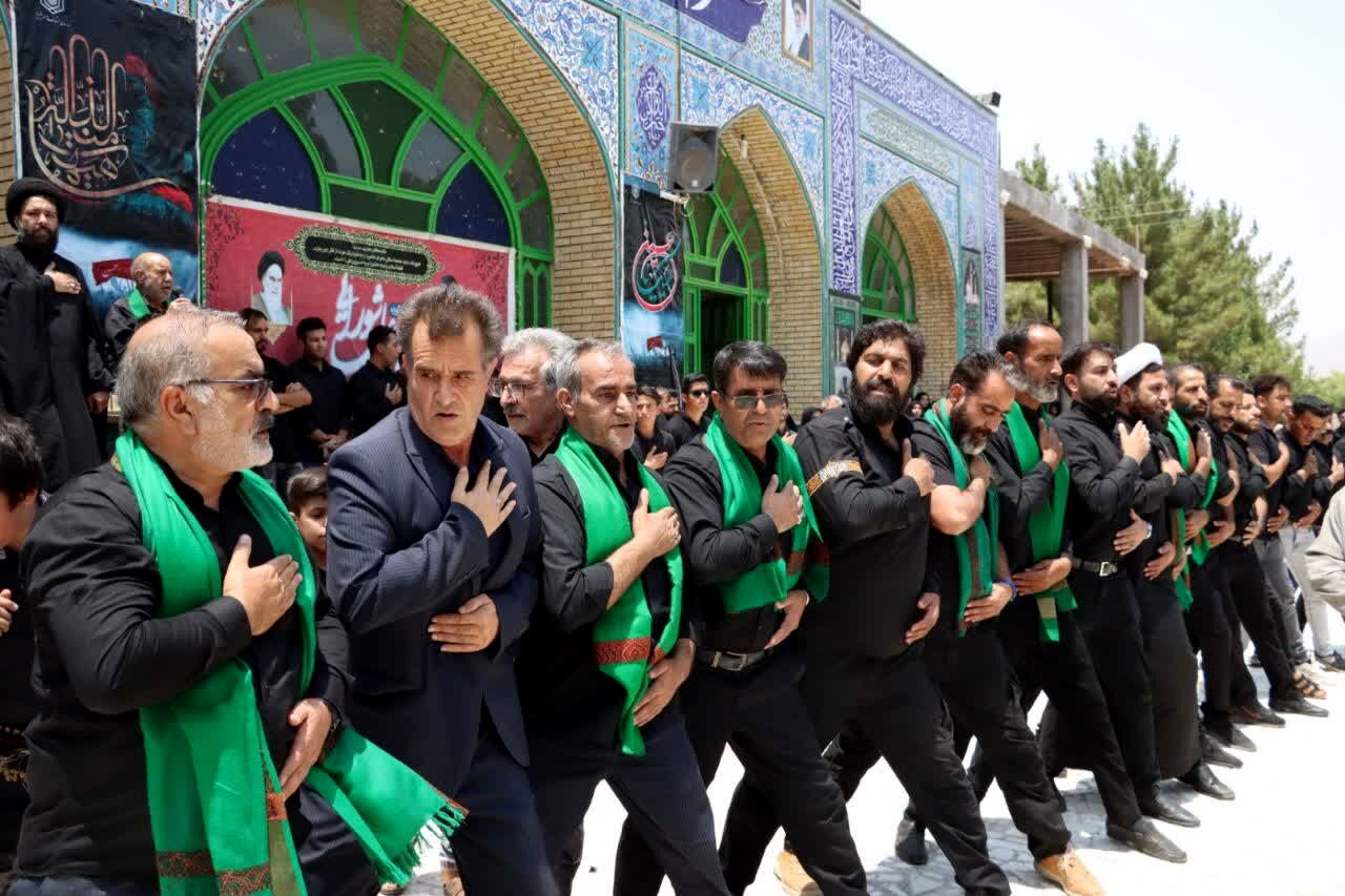 مراسم عاشورای حسینی در شهرستان کوهبنان