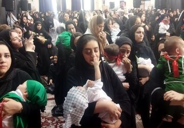همایش شیرخوارگان حسینی در آبادان