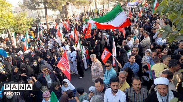 رزمایش جانفدایان ایران در شهرستان بیرجند