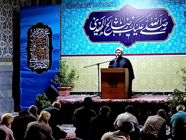 مراسم عزاداری شهادت امام حسن عسکری (ع) در زیارتگاه شهید مدرس 
