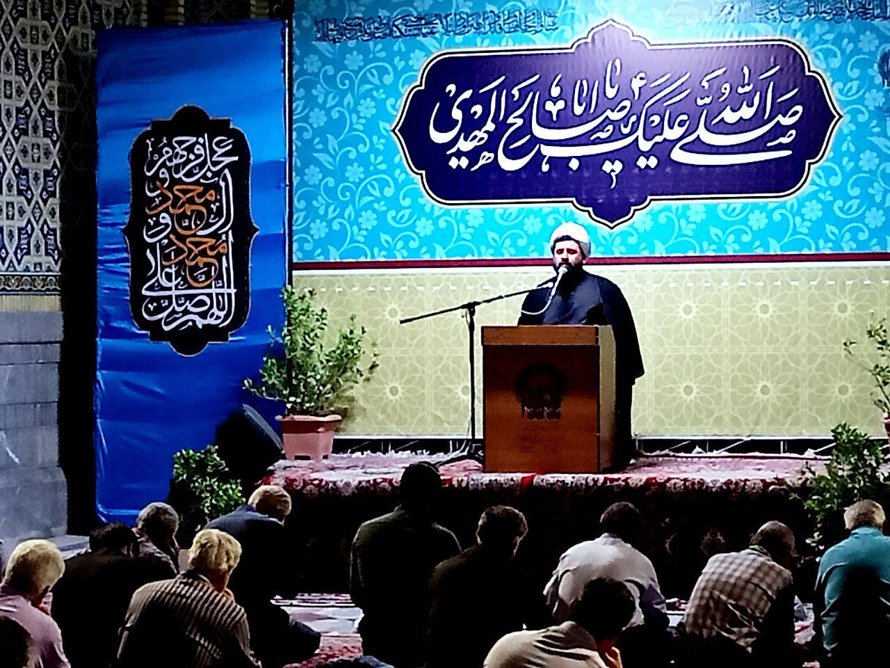 مراسم عزاداری شهادت امام حسن عسکری (ع) در زیارتگاه شهید مدرس 