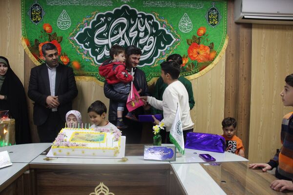 جشن نیمه‌شعبان و گرامیداشت تولد فرزندان شهدای اقتدار در سازمان دانش‌آموزی آذربایجان شرقی