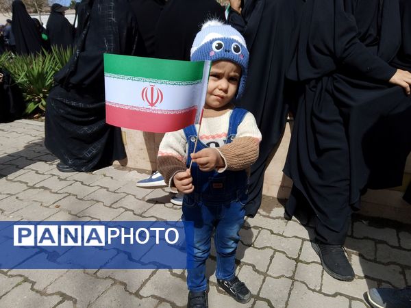 راهپیمایی باشکوه روز قدس در شهرستان گلبهار