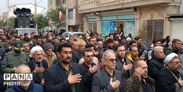 مراسم وادع کردکویی‌ها با شهید ناو دنا