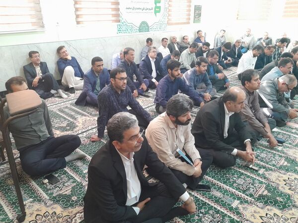 مراسم سالروز ارتحال حضرت امام خمینی رحمت الله علیه در اداره کل آموزش و پرورش استان بوشهر