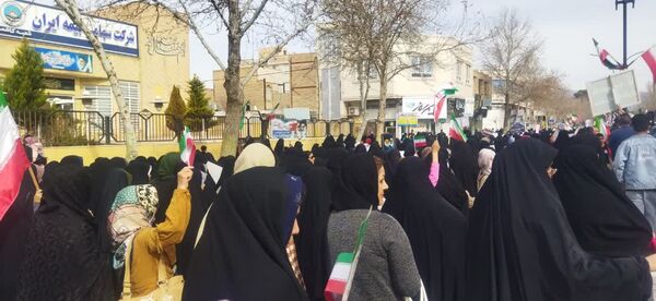  راهپیمایی بیست و دو بهمن در کاشمر