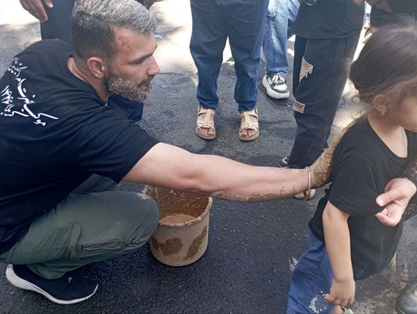 مردم قروه با شور حسینی در عاشورای امسال گردهم آمدند