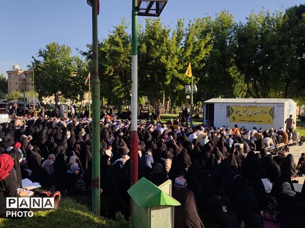دعای پر فیض عرفه و مناجات عاشقانه امام حسین«؏» در آستان مقدس حضرت حقوق نبی«؏»