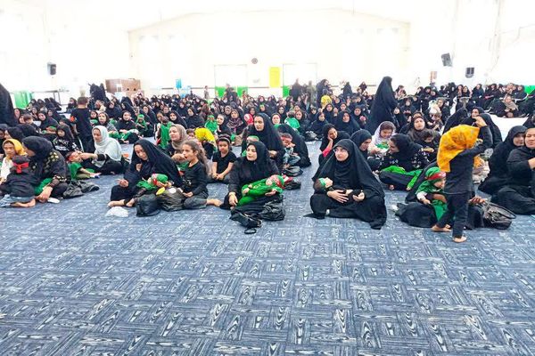 سوگواره شیرخوارگان حسینی در شهرستان باشت