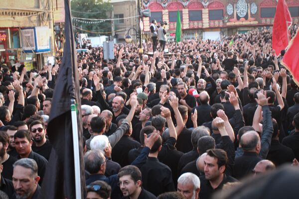 دسته عزاداری حسینیه اعظم زنجان در یوم العباس