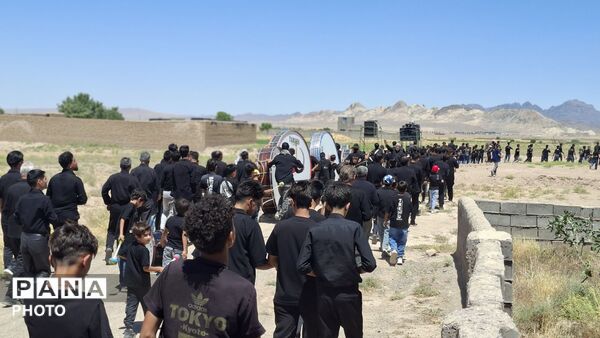 سنگان سیاه پوش محرم؛ وقتی کوچه‌ها به رنگ ماتم درمی‌آیند