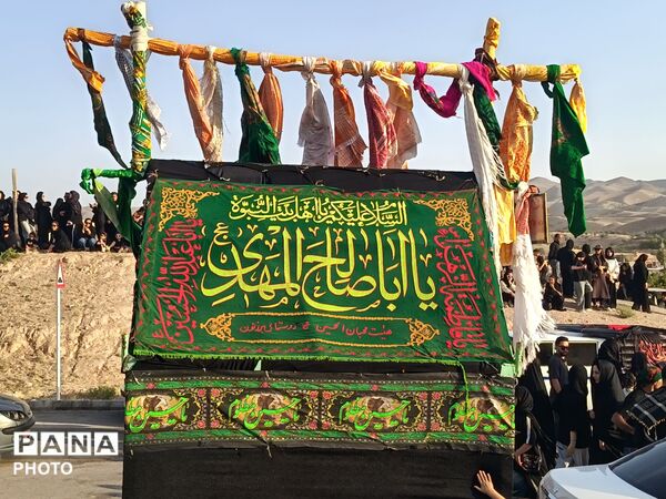 برزنون غرق در ماتم تاسوعا
