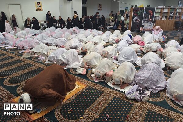 جشن بندگی دانش‌آموزان مدارس منطقه پردیس
