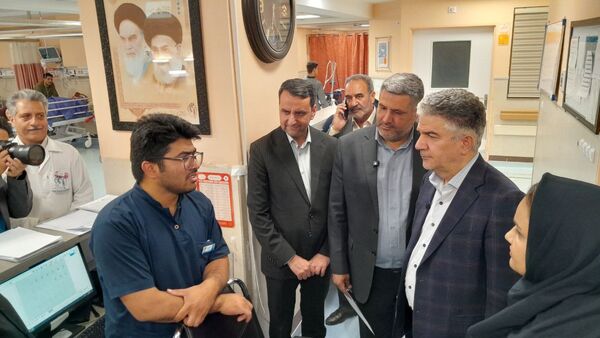 حضور معاون وزیر بهداشت در شهرستان تربت حیدریه