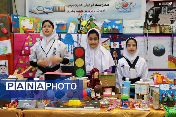 رونمایی از خلاقیت دانش‌آموزان؛ نمایشگاه جابر بن حیان در قیامدشت