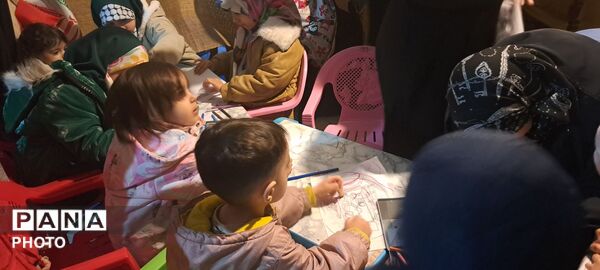 برپایی موکب فرهنگیان استان البرز در راهپیمایی هرشب امام زاده حسن کرج 