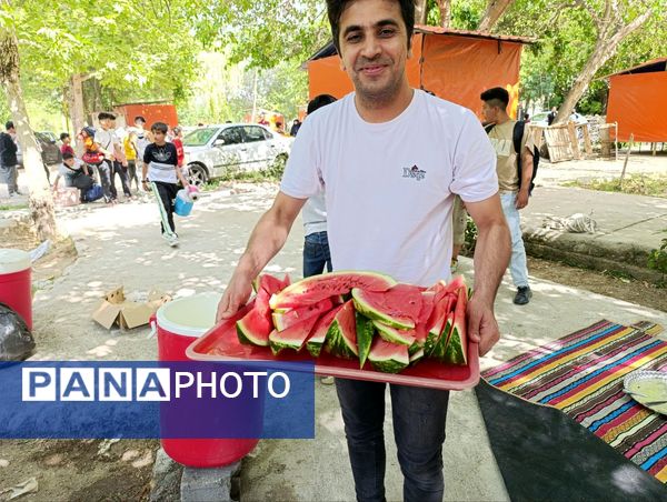 اردوی تفریحی دانش‌آموزان دبستان معلم آشخانه 