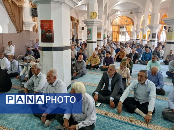 نماز عبادی سیاسی جمعه در شهرستان خلیل‌آباد