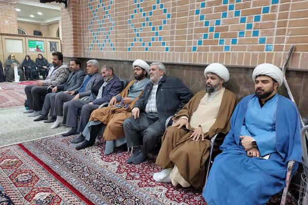 دیدار امام جمعه باقرشهر و کهریزک با معتکفین
