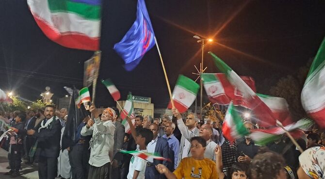 تجمع مردم رودخانه و میزبانی از مدیرکل آموزش‌وپرورش