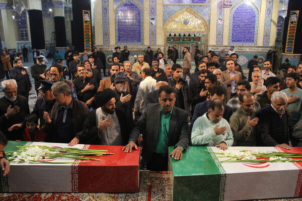 استقبال از شهدای گمنام در امامزاده سیدجعفر محمد یزد