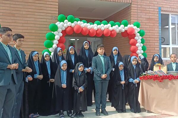 آیین افتتاحیه مدرسه 6 کلاسه روستای حسین آباد دفتری شهرستان ورامین