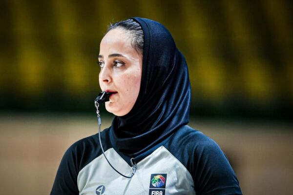ناگویا ۲۰۲۶؛ مهسا کارگری داور اول دیدار نهایی بسکتبال سه‌نفره بانوان
