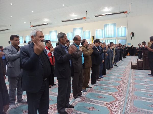 برگزاری سوگواری سیدالشهدای خدمت در شهرستان مارگون