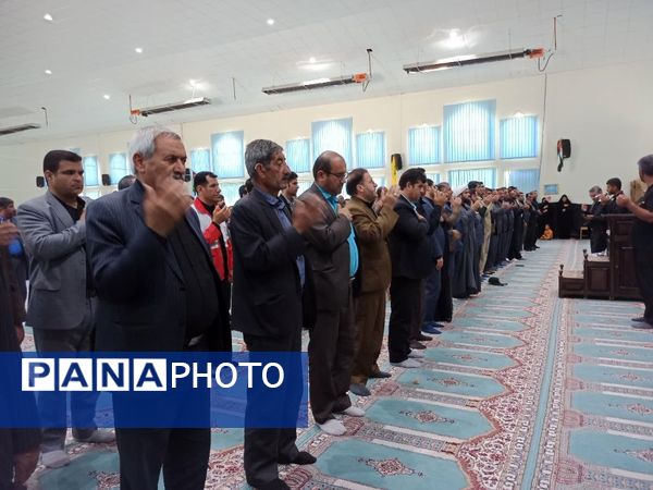 برگزاری سوگواری سیدالشهدای خدمت در شهرستان مارگون