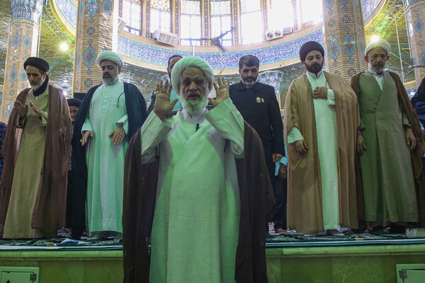 نماز عید قربان در مسجد مقدس جمکران