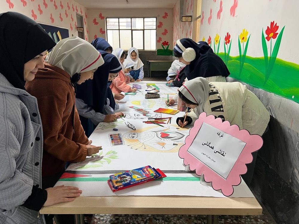 برگزاری جشنواره «ماها» در دبستان المهدی ناحیه دو کرج 