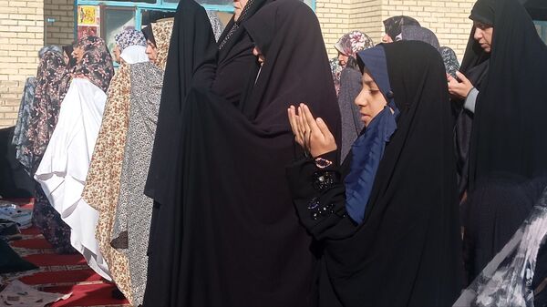 اقامه نماز  باران در نیشابور