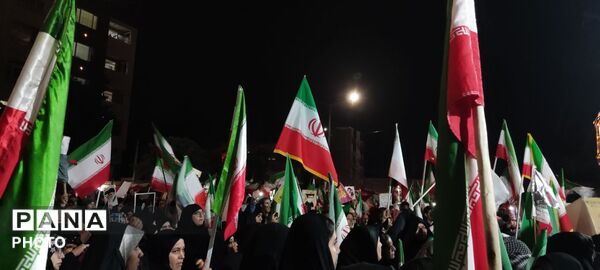 چهارشنبه سوری متفاوت در بلوار فضل نیشابور 