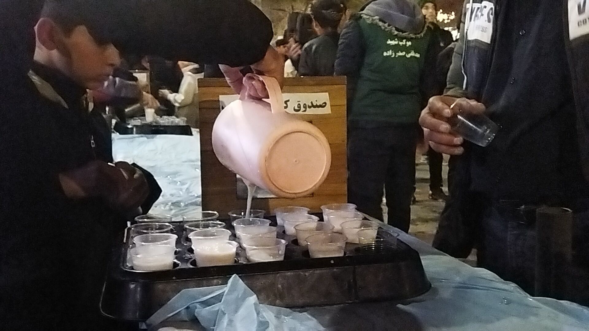 موکب مردمی شهید مصطفی صدر زاده در شب  ۲۳ ماه رمضان 