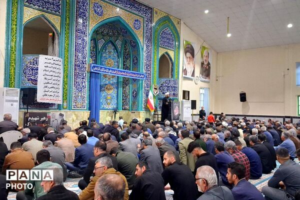 نماز عید فطر در شهرستان باشت مصلی امام خمینی (ره)