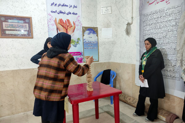 برگزاری مسابقات بازی فکری رشته جنگا ناحیه 4 شیراز