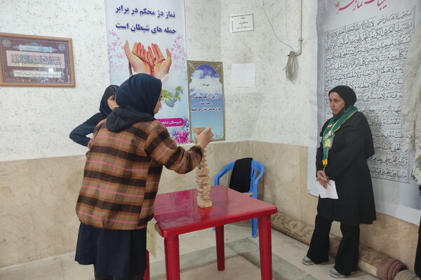 برگزاری مسابقات بازی فکری رشته جنگا ناحیه 4 شیراز