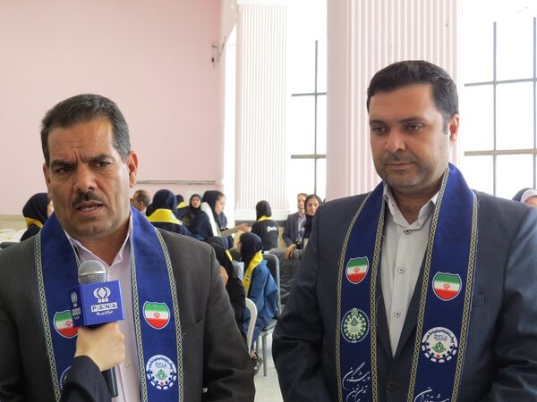 اردوی تمشک دختران بجنورد در اردوگاه شهید چمران 