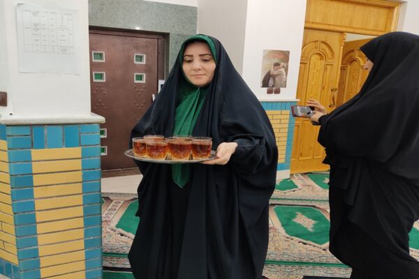 دومین روز مراسم اعتکاف در مسجد امام حسن مجتبی (ع) اردبیل