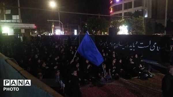 مراسم شب تاسوعای حسینی در هیئت منتظران ظهور نیشابور 