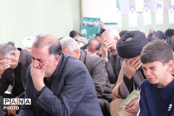 مراسم بزرگداشت رهبر امت آیت الله خامنه‌ای (ره) در ابرکوه