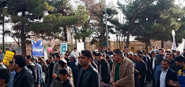 برگزاری یوم الله ۲۲ بهمن ماه در شهرستان باخرز
