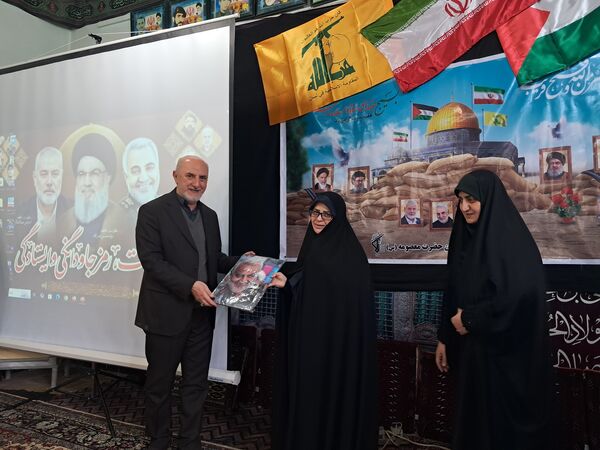 مراسم سالگرد شهادت سردار حاج قاسم سلیمانی در قائمشهر