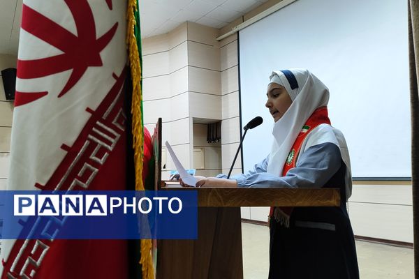 مراسم اختتامیه یادواره شهدا با حضور مدارس شاهد ناحیه یک سنندج