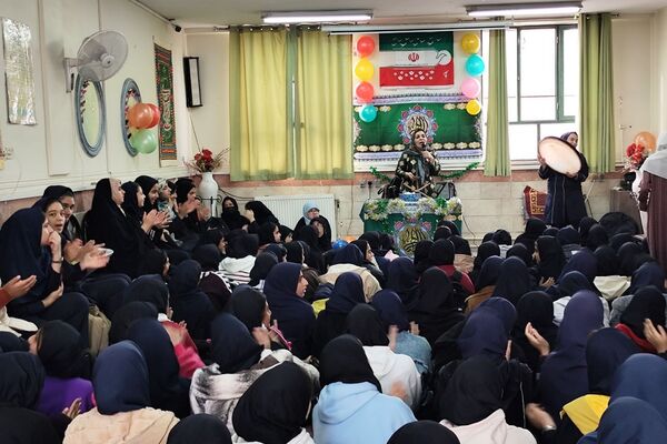 جشن میلاد حضرت فاطمه زهرا (س) در مدارس کهریزک 