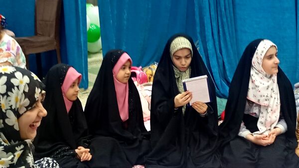 سومین روز اعتکاف دانش‌آموزان شهرستان فردیس